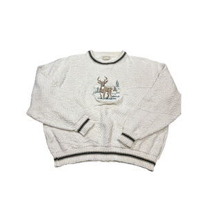 Vintage st jhohns bay deer sweater
